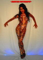 TRAVSTAR~GLAMOUR~PHOTOGRAPHY - ~LUKY~ BODYPAINT AT OUR STUDIO BY ALEX