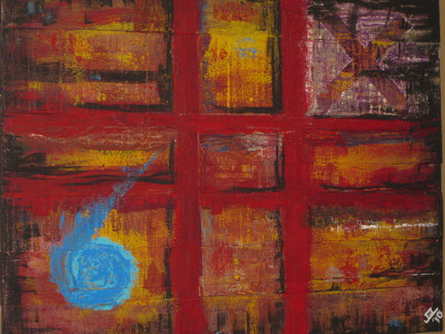 James Michael  - UNTITLED / PAINTING / MIXED MEDIA 