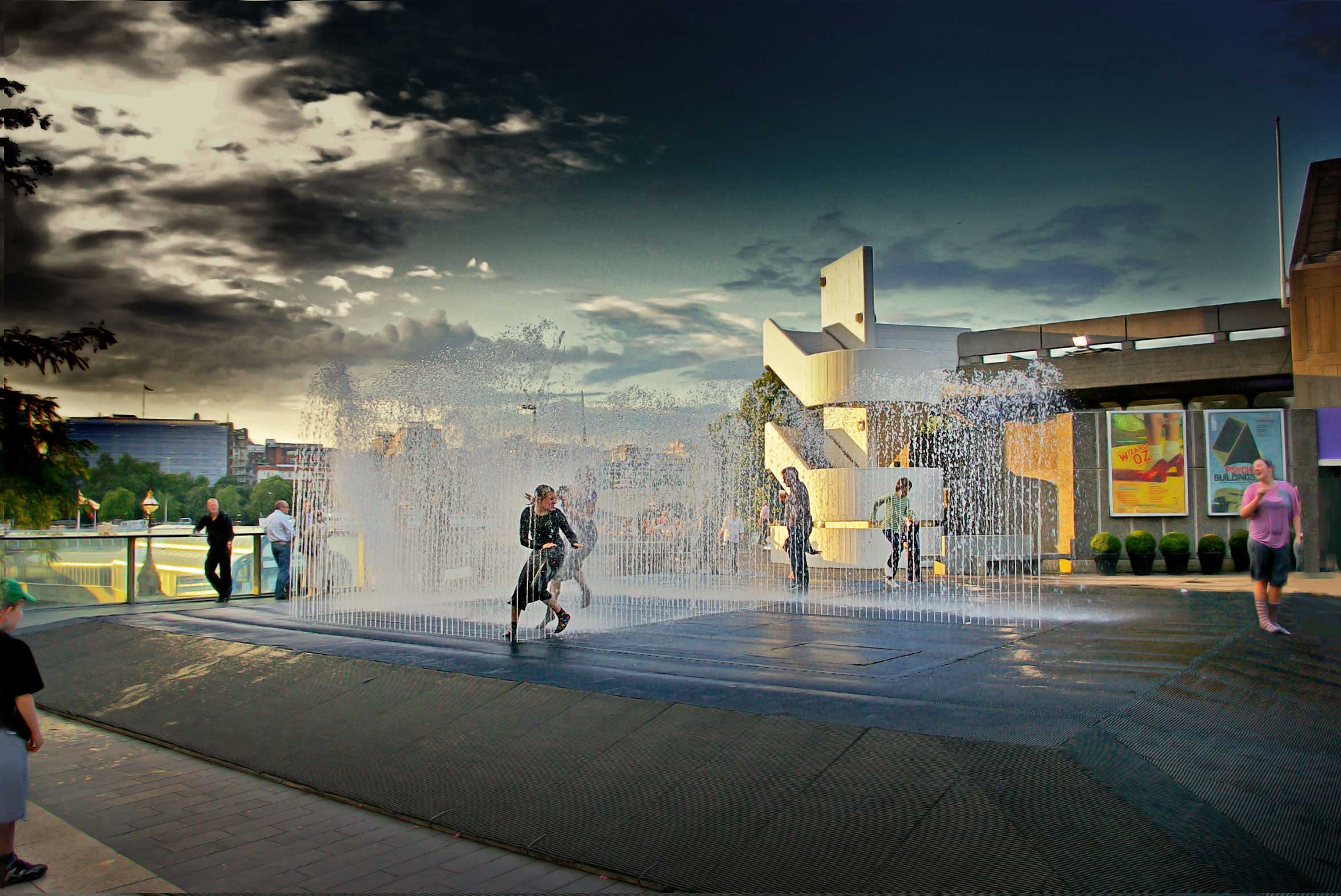 K. Carson - Embankment (oil painting)