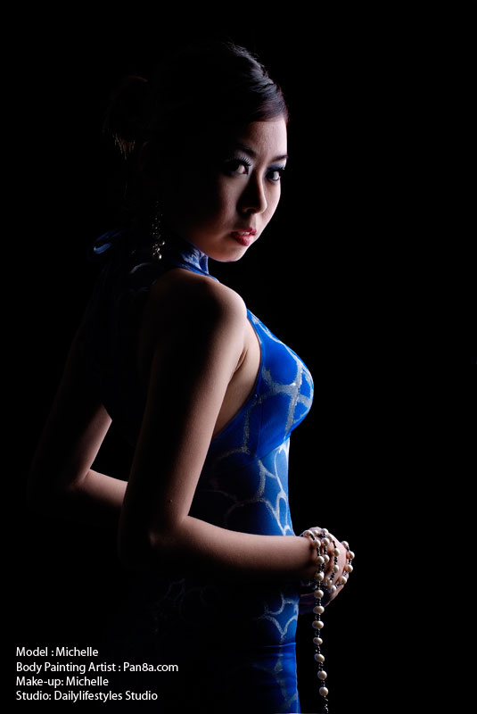 Tommy - Blue Qi Pao