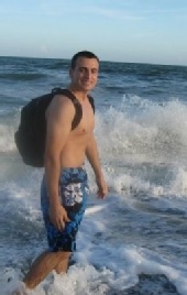 peter - hitting the beach