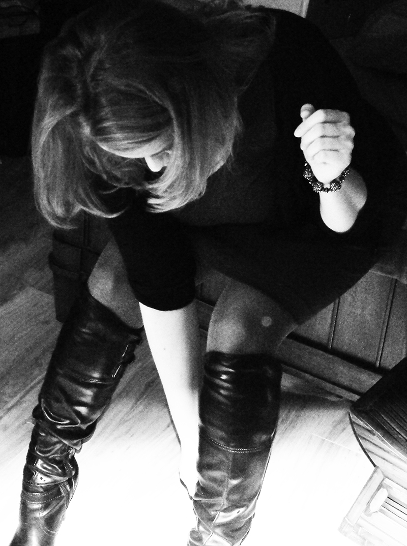 Michael George - Jessica Touching Boot