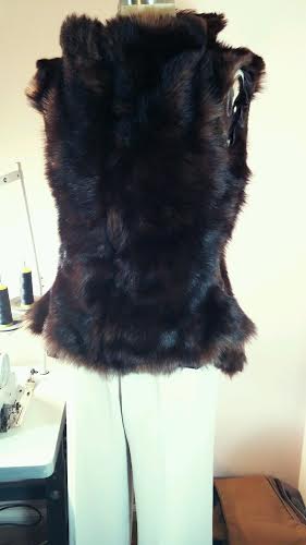 Marion G. Boyd - Sable fur vest by Marion G. Boyd 